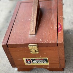 Vintage Esquire Shoe Shine Box